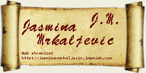 Jasmina Mrkaljević vizit kartica